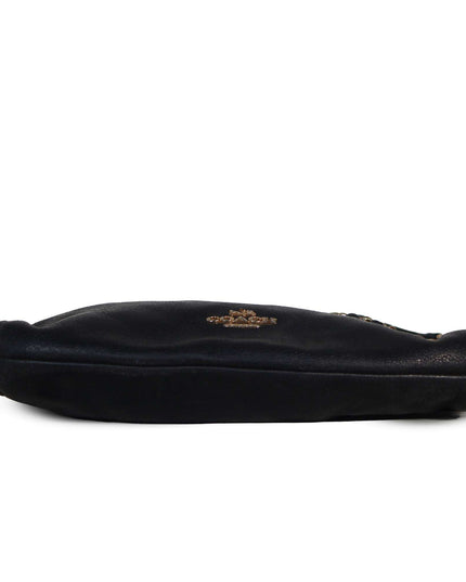 Coach Luxury Pebble Leather Convertible Crossbody Handbag Purse