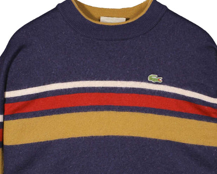 Lacoste Men's Long Sleeves Crew Neck Cotton Sweater