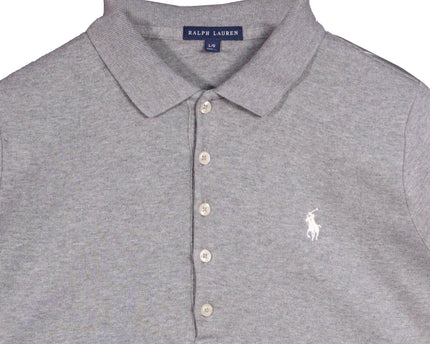 Ralph Lauren Soft Touch Cotton Polo Gray Shirt