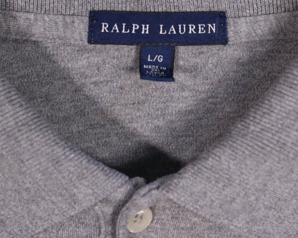 Ralph Lauren Soft Touch Cotton Polo Gray Shirt