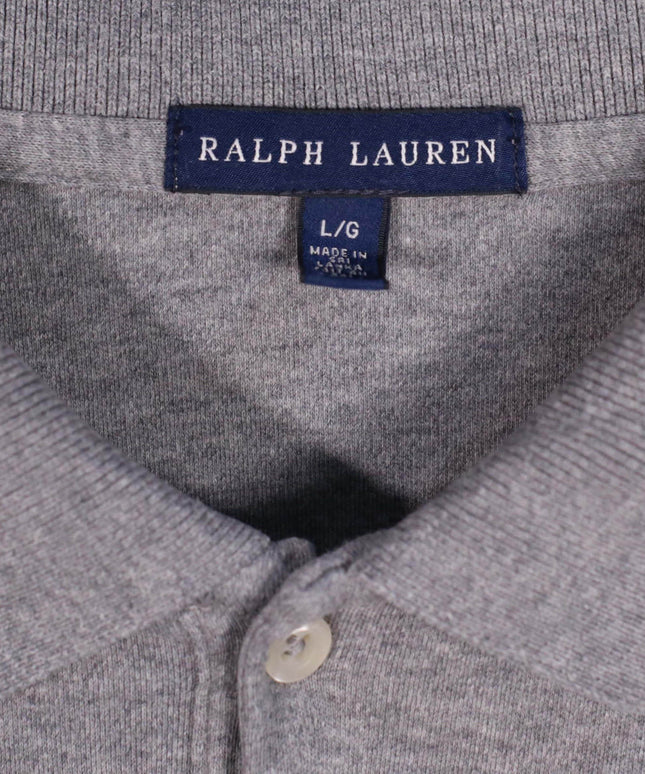 Ralph Lauren Soft Touch Cotton Polo Gray Shirt