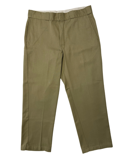 Dickies 874 Original Fit Khaki Work Pants - L | Waist: 34"