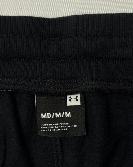 Under Armour Rival Fleece Black Cuffed Joggers