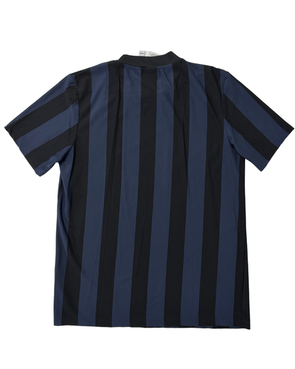 Adidas Originals Trefoil Navy & Black Striped T-Shirt