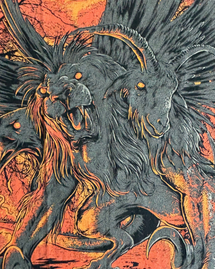 Iron Fist Infernal Chimera Graphic Black T-Shirt - XS
