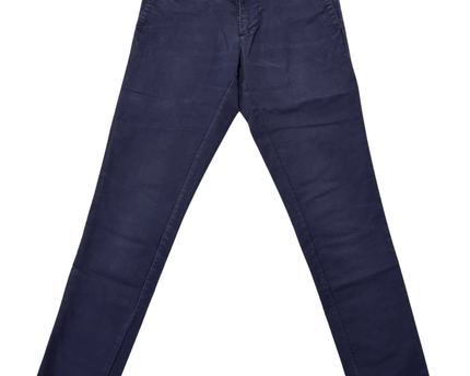 Carhartt Navy Blue Slim Fit Workwear Chino Pants - S | Waist: 30"