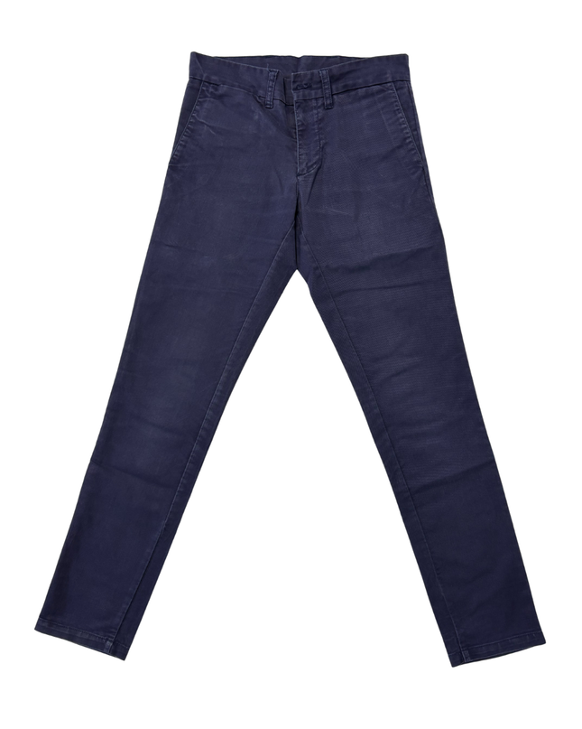 Carhartt Navy Blue Slim Fit Workwear Chino Pants - S | Waist: 30"