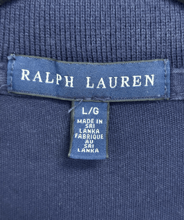 Ralph Lauren Navy Blue Sleeveless with Green Pony Logo Polo Dress