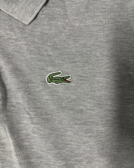 Lacoste Classic Gray Piqué Polo Shirt - XL