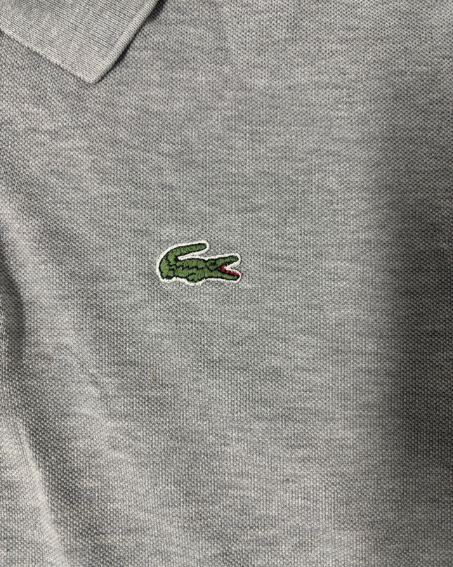 Lacoste Classic Gray Piqué Polo Shirt - XL