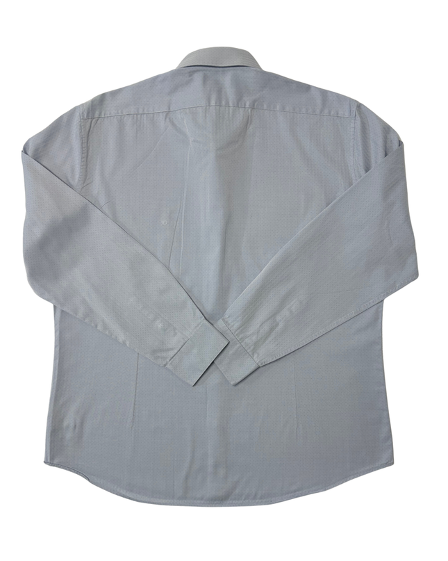 Calvin Klein Light Blue Fitted Dress Shirt