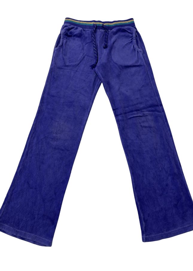 Juicy Couture Royal Blue Velour Heart Logo Track Pants