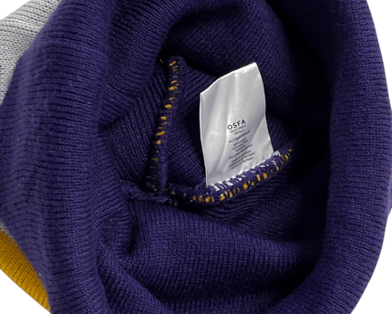 NFL Minnesota Vikings Colorblock Pom Beanie - With Tags
