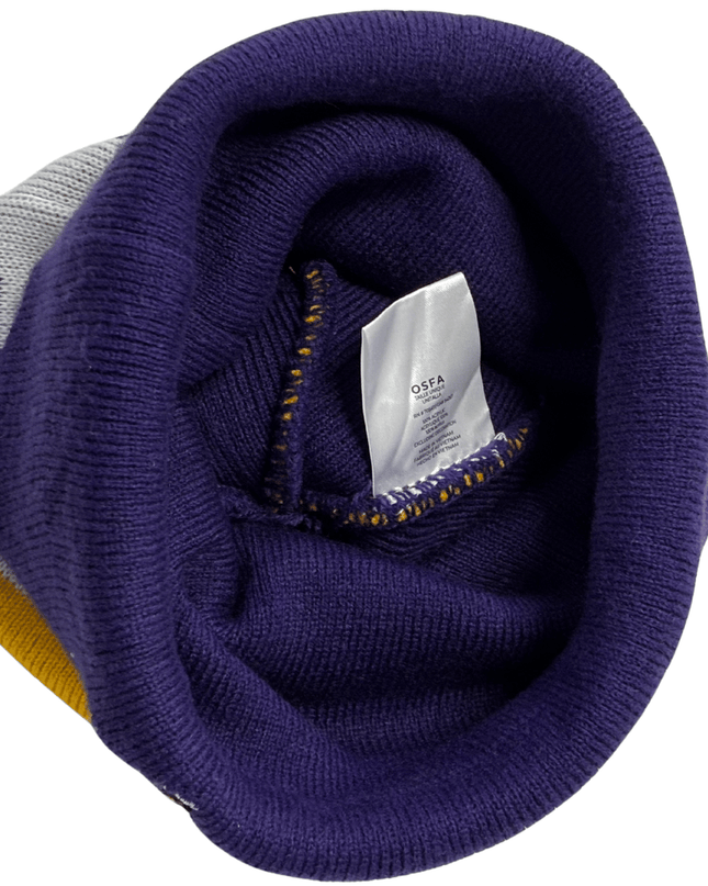 NFL Minnesota Vikings Colorblock Pom Beanie - With Tags