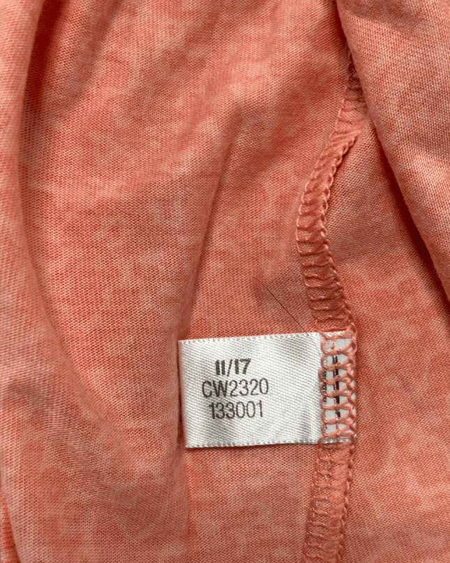 Adidas Coral Pink V-Neck Lightweight Training T-Shirt