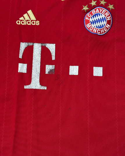 Adidas FC Bayern München 2007-08 Red Home Football Jersey