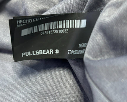 Pull & Bear Silver Sequin One-Shoulder Maxi Dress