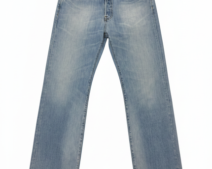 Levi's 501 Original Blue Straight Leg Button-Fly Jeans