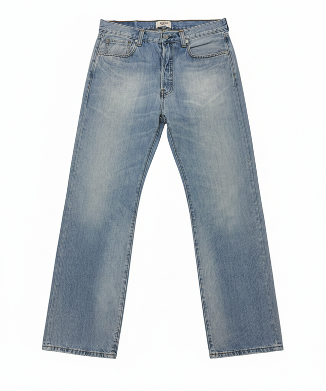 Levi's 501 Original Blue Straight Leg Button-Fly Jeans