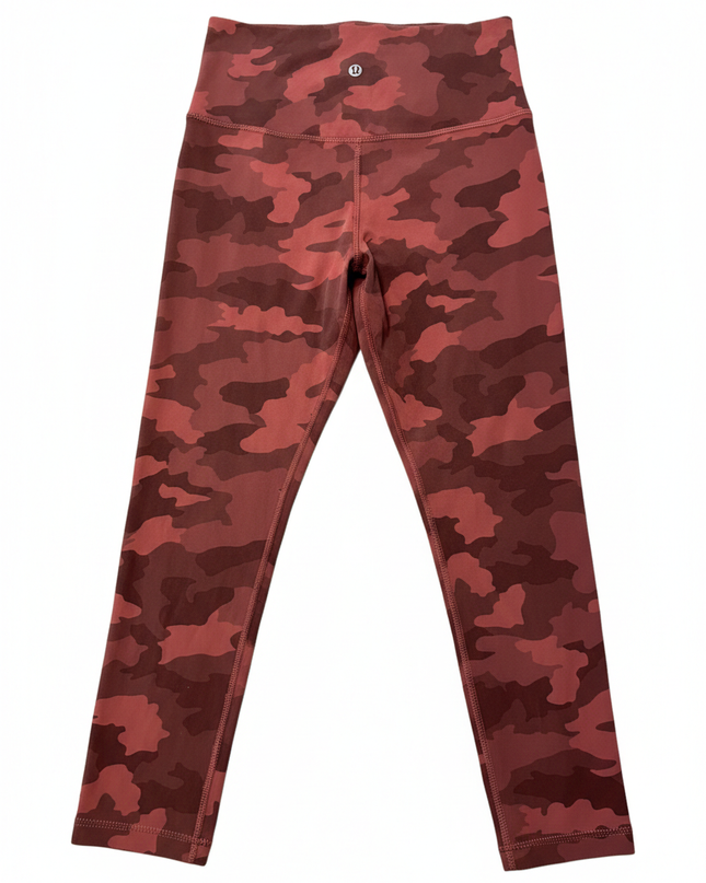 Lululemon High-Rise Camo Cropped Leggings