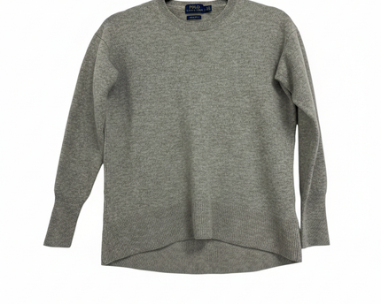 Polo Ralph Lauren Gray Merino Wool Crewneck Sweater