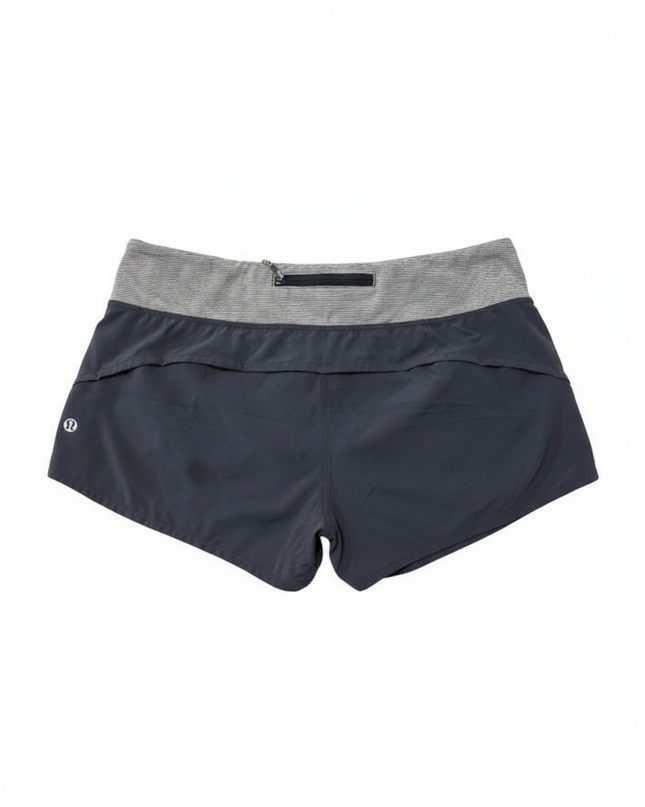 Lululemon High-Rise Performance with Zipper Pocket Running Shorts