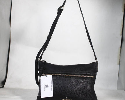 Kate Spade Black Pebbled Leather Crossbody Bag