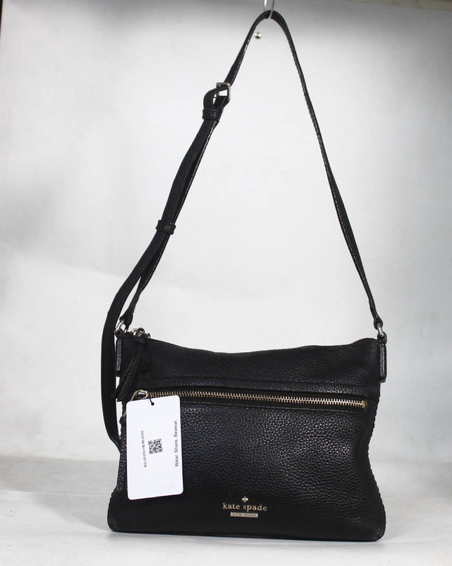 Kate Spade Black Pebbled Leather Crossbody Bag