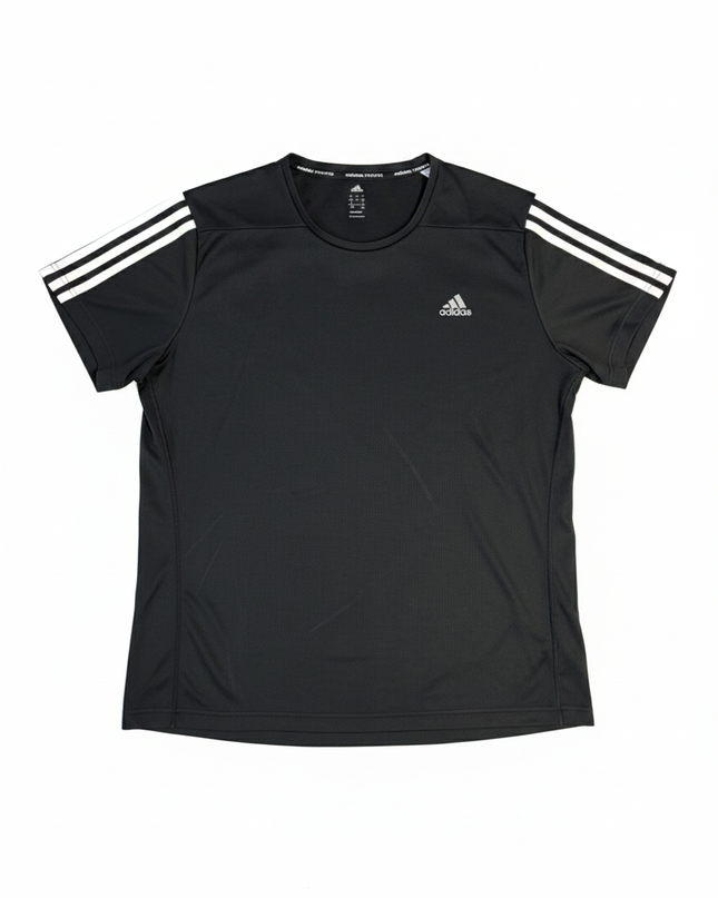 Adidas Black Climalite Running Sports T-Shirt
