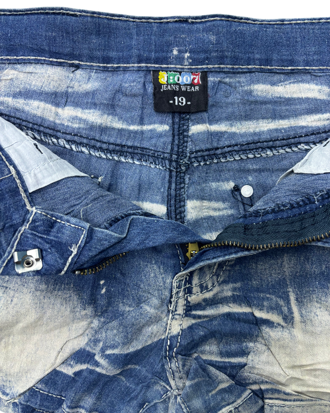 J:007 Women Denim Vintage Shorts - S | Waist: 26