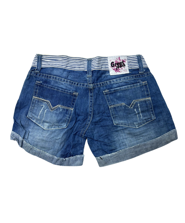 Greet Jeans Women Denim Shorts - M | Waist: 28