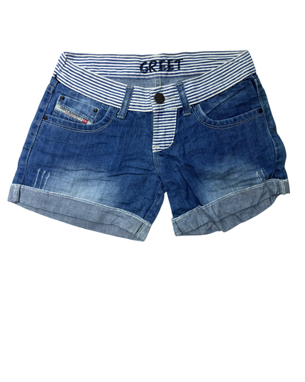 Greet Jeans Women Denim Shorts - M | Waist: 28