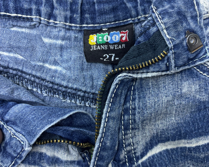 J:007 Women Denim Vintage Shorts - S | Waist: 26