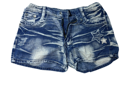 J:007 Women Denim Vintage Shorts - S | Waist: 26