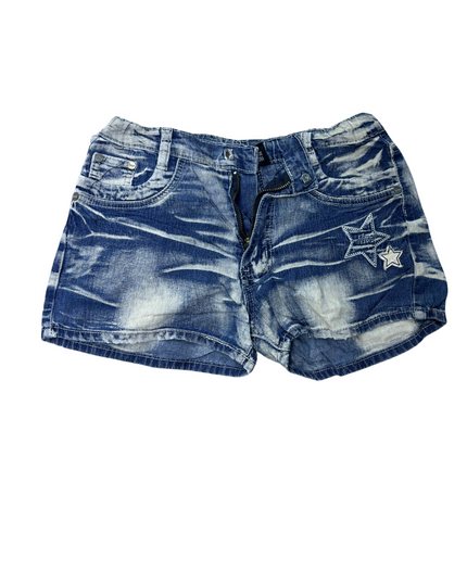 J:007 Women Denim Vintage Shorts - S | Waist: 26