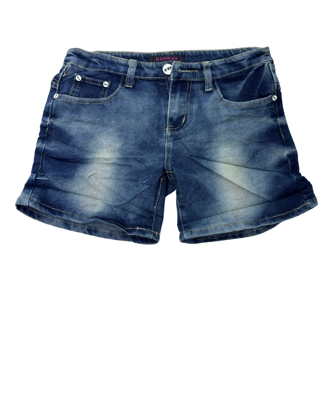 Expose Women Denim Shorts - M | Waist: 28