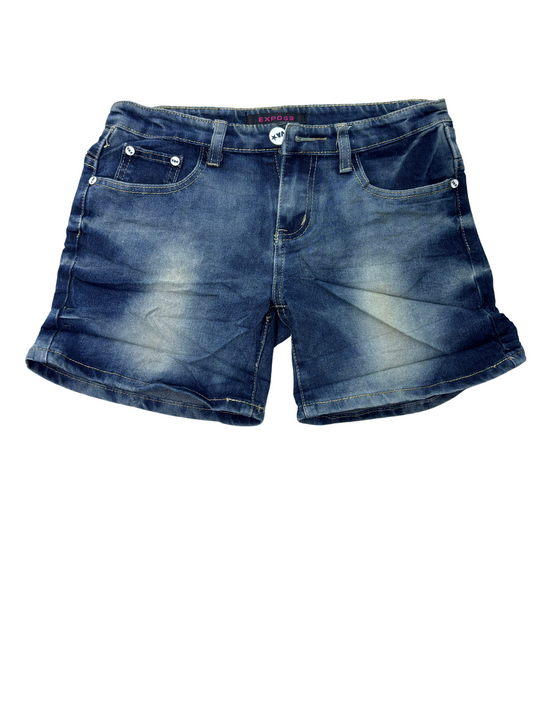 Expose Women Denim Shorts - M | Waist: 28