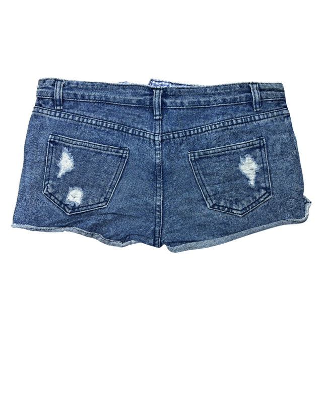 POMA Denim Women Shorts - M | Waist: 30