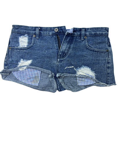 POMA Denim Women Shorts - M | Waist: 30