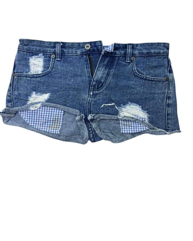POMA Denim Women Shorts - M | Waist: 30