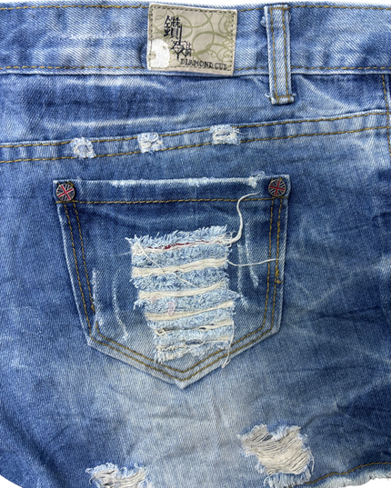 Diamond Gul Women Denim Shorts - XL | Waist: 32