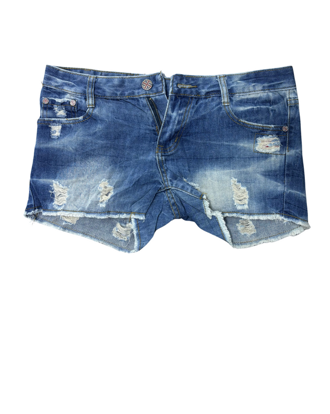 Diamond Gul Women Denim Shorts - XL | Waist: 32