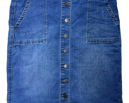 Principles - Long Denim Skirt - XL | Waist: 33