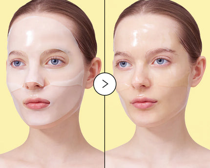 Eqqualberry Collagen Glow Up Hydrogel Mask 4PCS
