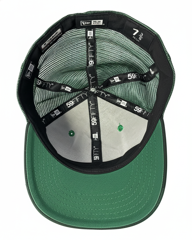 MLB Oakland Athletics New Era Green Trucker Cap
