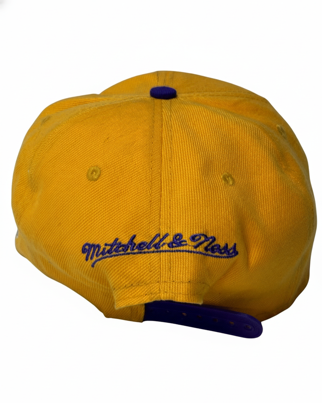 NBA Los Angeles Lakers Yellow Purple Snapback Cap
