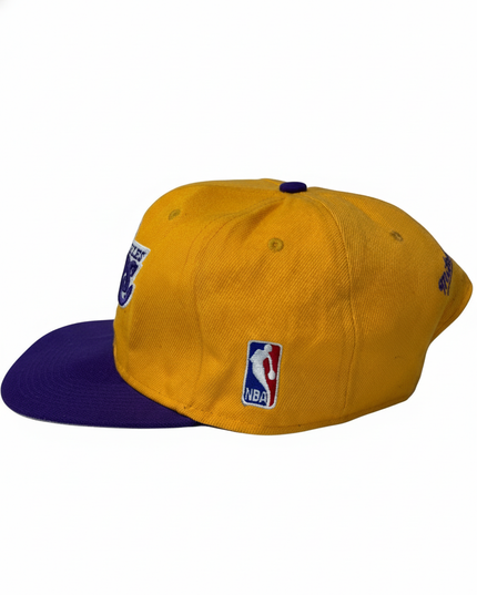 NBA Los Angeles Lakers Yellow Purple Snapback Cap