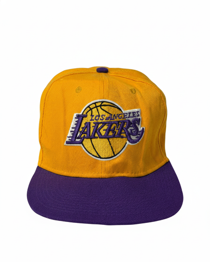NBA Los Angeles Lakers Yellow Purple Snapback Cap