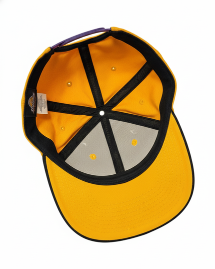 NBA Los Angeles Lakers Yellow Purple Snapback Cap