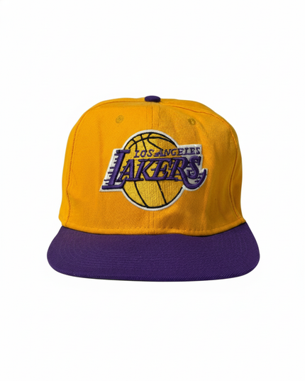 NBA Los Angeles Lakers Yellow Purple Snapback Cap